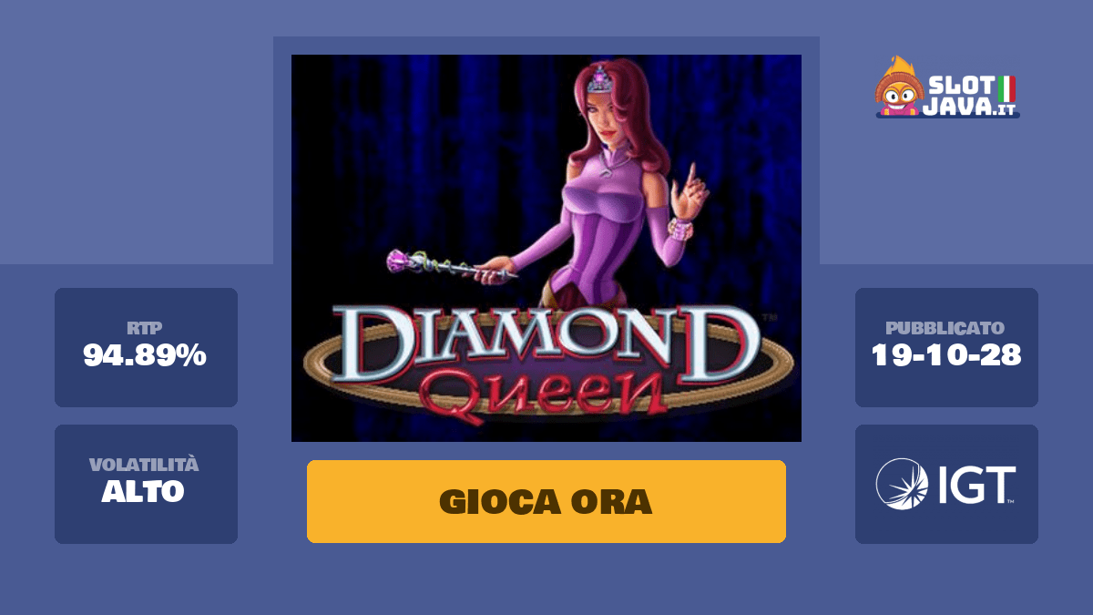 diamond queen slot machine game