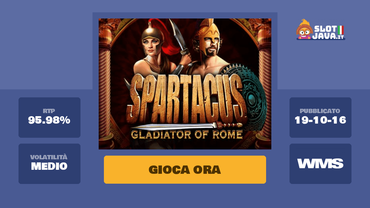 spartacus gladiator of rome slot machine