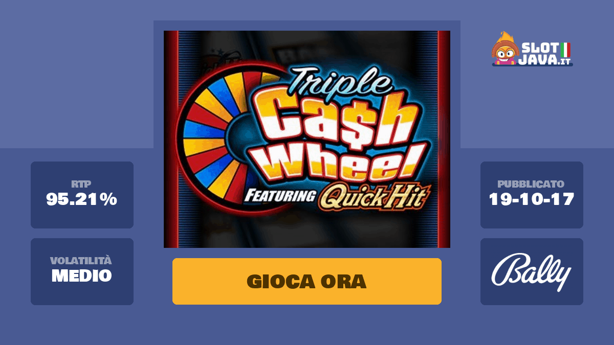 triple cash wheel slots