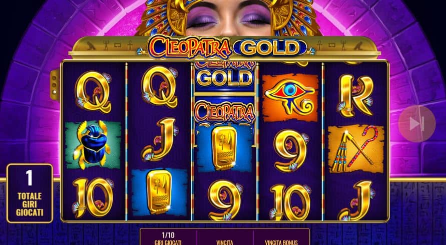 cleopatra gold slot machine images