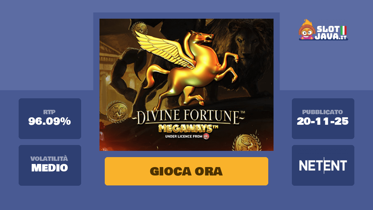 Divine Fortune Megaways Slot Machine Online – Gioca Gratis