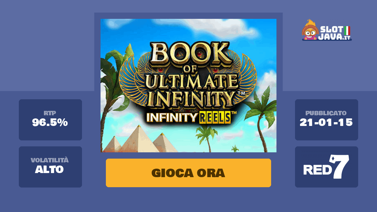 Book of Ultimate Infinity Slot Machine Online – Gioca Gratis