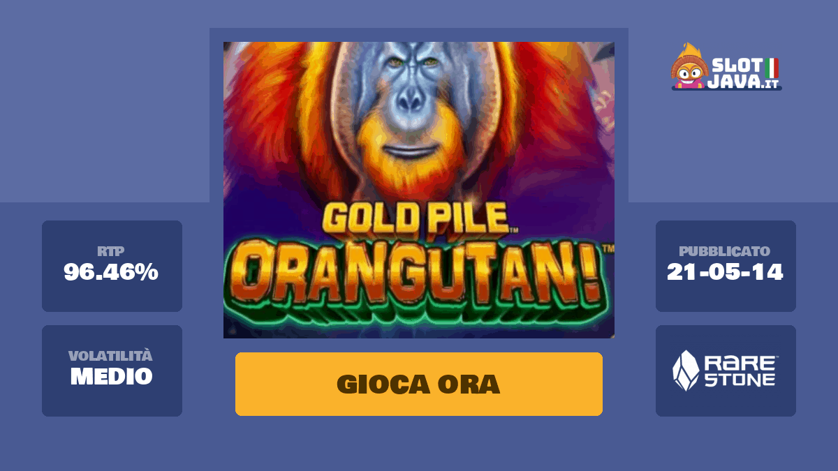 Gold Pile Orangutan