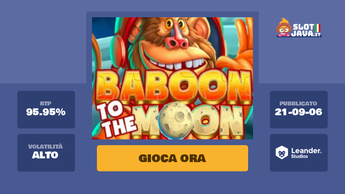 Baboon To The Moon