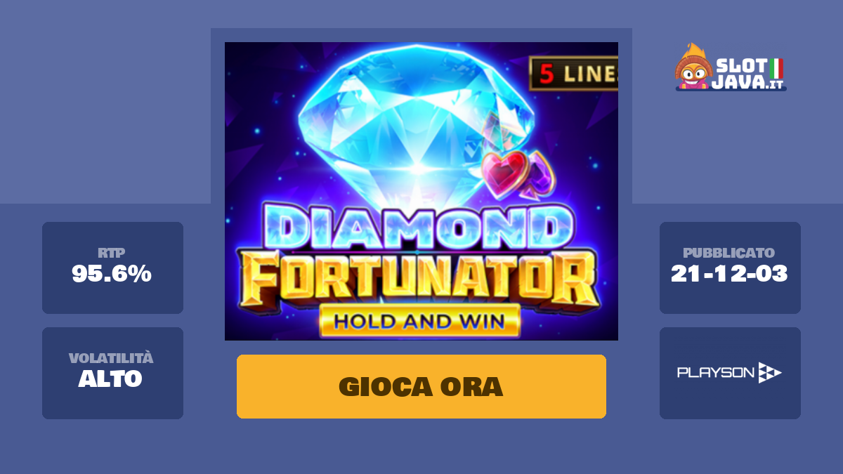 diamond fortunator slot