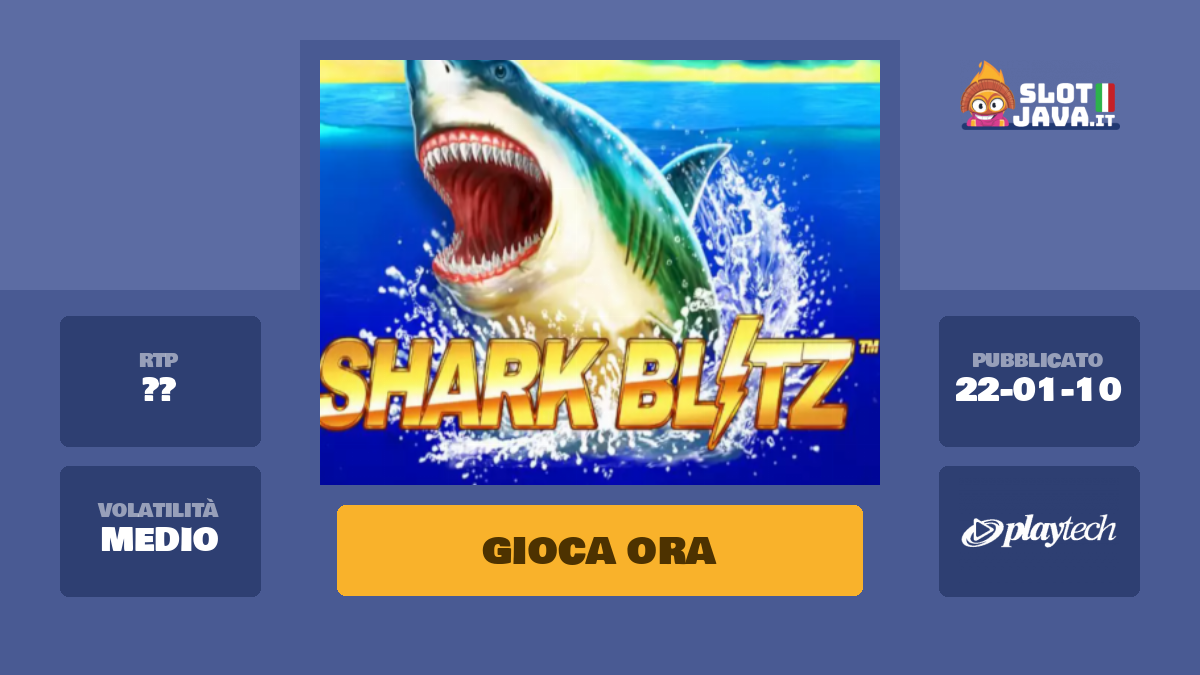 Shark Blitz Slot  Play at PartyCasino