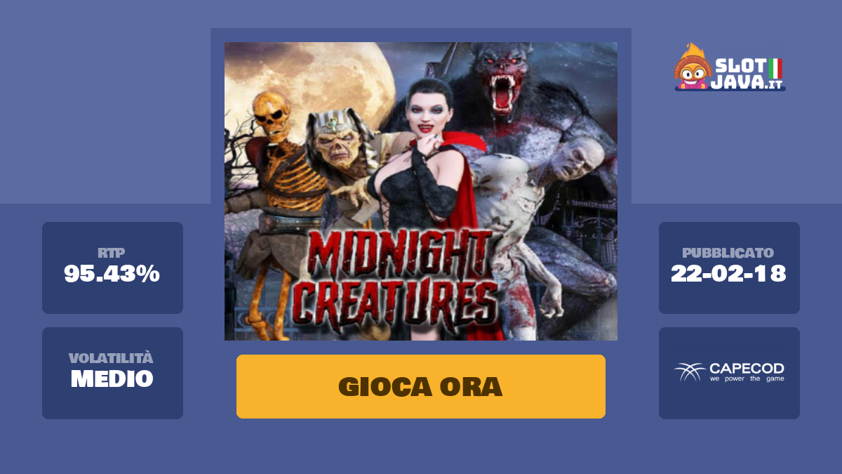 Midnight Creatures slot