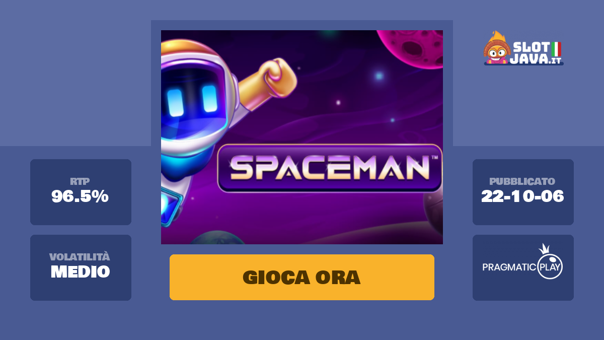 Play Spaceman™ Slot by Pragmatic Play