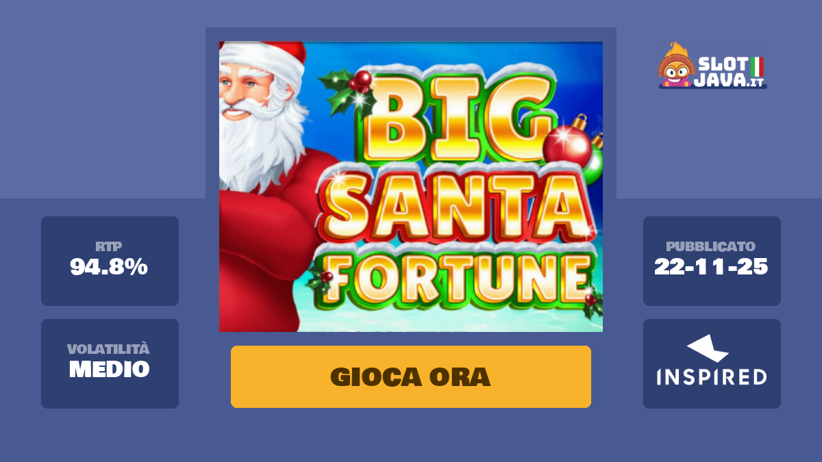 big santa fortune slot